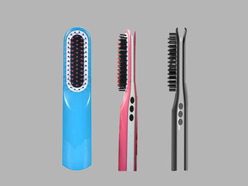 hair straightener brush