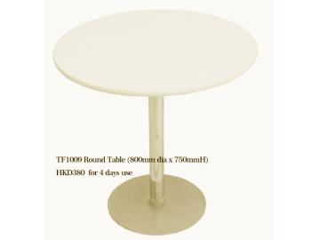 TF1009 Round Table (800mm dia x 750mmH) 