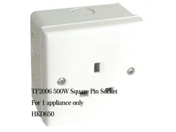 TF2006 500W Square Pin Socket 
